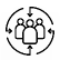 People icon indicating end-to-end engagement.