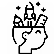 Creative spark icon symbolizing results-driven creativity.