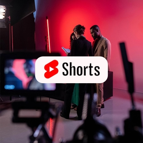 Video thumbnail labeled 'Shorts,' showcasing short-form video content.
